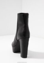 högklackade ankelboots svarta Anna Field 42BF62059 kvinnor - Bild 6
