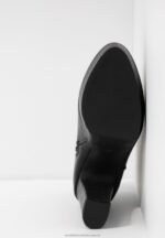 högklackade ankelboots svarta Anna Field 42BF62059 kvinnor - Bild 7