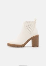 högklackade ankelboots vita Anna Field 42BF61960 kvinnor - Bild 2