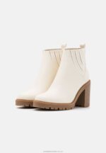 högklackade ankelboots vita Anna Field 42BF61960 kvinnor - Bild 3