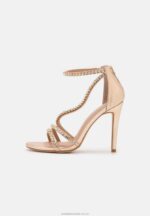 högklackade sandaler guld Anna Field 42BF61295 kvinnor - Bild 2