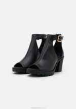 högklackade sandaler svarta Anna Field 42BF61272 kvinnor - Bild 3