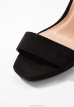 högklackade sandaler svarta Anna Field 42BF61565 kvinnor - Bild 10