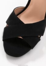 högklackade sandaler svarta Anna Field 42BF61567 kvinnor - Bild 3