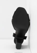 högklackade sandaler svarta Anna Field 42BF61567 kvinnor - Bild 7