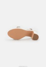 högklackade sandaler vita Anna Field 42BF61341 kvinnor - Bild 5