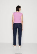 jeans med raka ben blå denim Anna Field 42BF6664 kvinnor - Bild 3