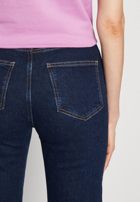 jeans med raka ben blå denim Anna Field 42BF6664 kvinnor - Bild 4