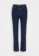 jeans med raka ben blå denim Anna Field 42BF6664 kvinnor - Bild 5