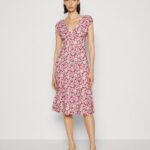 jersey klänning brun/beige/rosa Anna Field 42BF6123 kvinnor