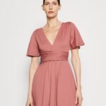 jersey klänning rosa Anna Field 42BF6127 kvinnor