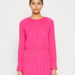 jersey klänning rosa Anna Field 42BF6187 kvinnor