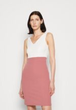 jersey klänning vit/rosa Anna Field 42BF636 kvinnor