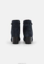 klassiska ankelboots i läder mörkblå Anna Field 42BF61934 kvinnor - Bild 4