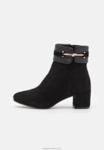 klassiska ankelboots i läder svart Anna Field 42BF61928 kvinnor - Bild 2