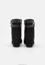 klassiska ankelboots i läder svart Anna Field 42BF61928 kvinnor - Bild 4
