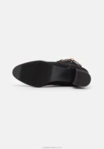 klassiska ankelboots i läder svart Anna Field 42BF61928 kvinnor - Bild 5