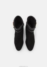 klassiska ankelboots i läder svart Anna Field 42BF61928 kvinnor - Bild 6