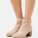 klassiska stövlar i läder beige Anna Field 42BF61962 kvinnor