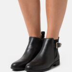 komfort ankelboots svarta Anna Field 42BF61952 kvinnor