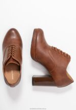 komfort högklackade ankelboots konjak Anna Field 42BF61748 kvinnor - Bild 4