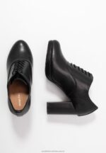 komfort högklackade ankelboots svarta Anna Field 42BF61773 kvinnor - Bild 4