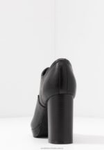 komfort högklackade ankelboots svarta Anna Field 42BF61773 kvinnor - Bild 6