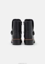 komfort vinterkänga klassiska ankelboots svart Anna Field 42BF62001 kvinnor - Bild 4