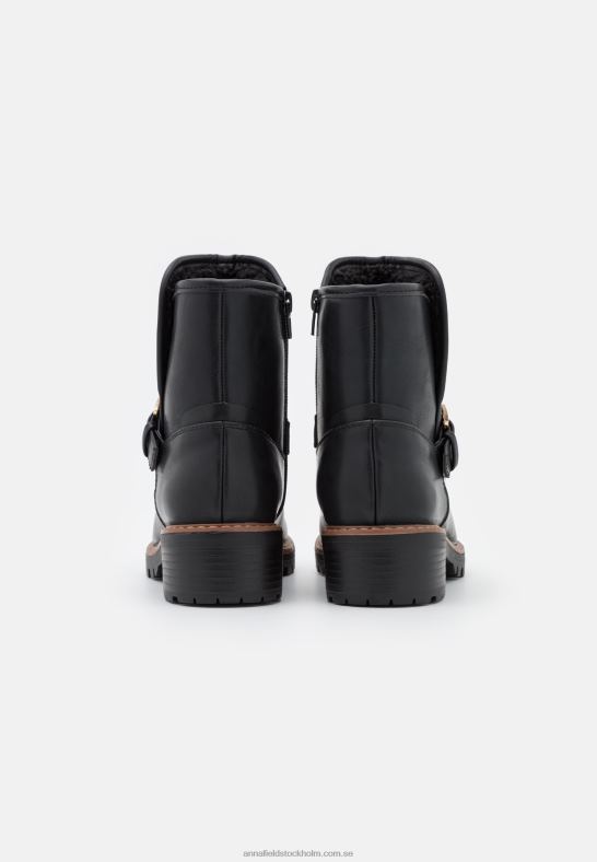 komfort vinterkänga klassiska ankelboots svart Anna Field 42BF62001 kvinnor - Bild 4