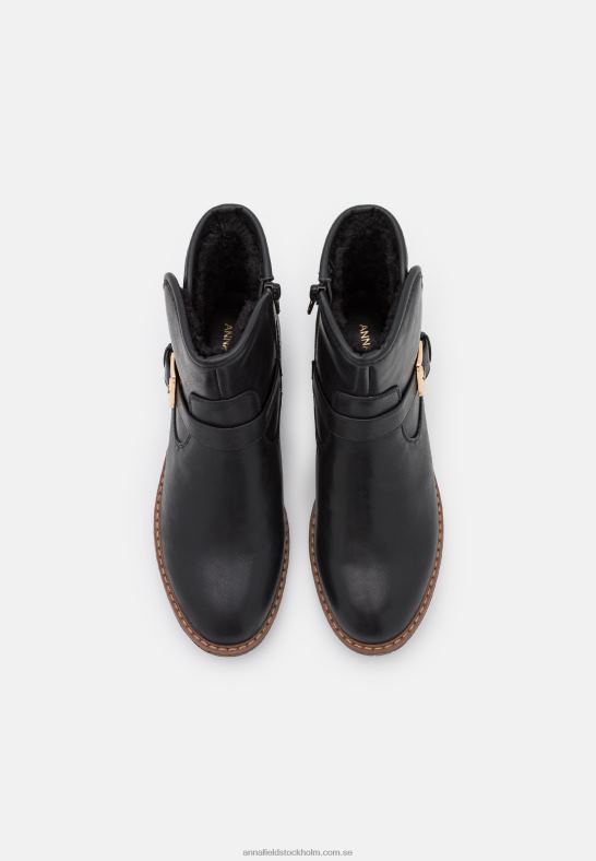 komfort vinterkänga klassiska ankelboots svart Anna Field 42BF62001 kvinnor - Bild 6