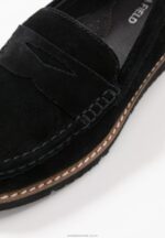 komfortläder slip-ons svart Anna Field 42BF61787 kvinnor - Bild 3