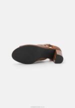 läder ankel manschett sandaler cognac Anna Field 42BF61333 kvinnor - Bild 5