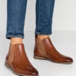 läder ankelboots konjak Anna Field 42BF61905 kvinnor