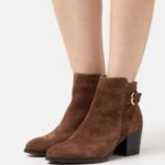 läder ankelboots konjak Anna Field 42BF61935 kvinnor