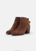 läder ankelboots konjak Anna Field 42BF61935 kvinnor - Bild 3