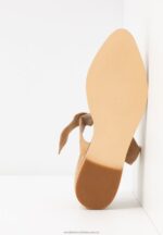 läder ankelrem balett pumps beige Anna Field 42BF62162 kvinnor - Bild 7