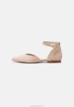läder ankelrem balett pumps beige Anna Field 42BF62164 kvinnor - Bild 2