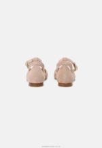 läder ankelrem balett pumps beige Anna Field 42BF62164 kvinnor - Bild 4