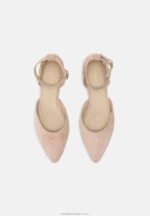 läder ankelrem balett pumps beige Anna Field 42BF62164 kvinnor - Bild 5