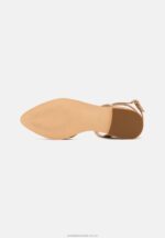 läder ankelrem balett pumps beige Anna Field 42BF62170 kvinnor - Bild 5