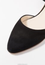 läder ankelrem balett pumps svart Anna Field 42BF62156 kvinnor - Bild 3