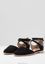 läder ankelrem balett pumps svart Anna Field 42BF62156 kvinnor - Bild 5