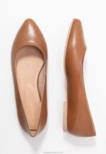 läder balett pumps cognac Anna Field 42BF62066 kvinnor - Bild 4