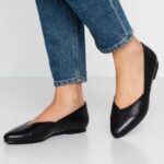 läder ballerinas balett pumps svart Anna Field 42BF62090 kvinnor