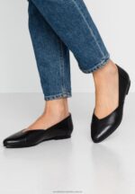 läder ballerinas balett pumps svart Anna Field 42BF62090 kvinnor