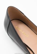 läder ballerinas balett pumps svart Anna Field 42BF62090 kvinnor - Bild 3