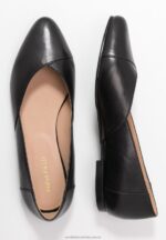läder ballerinas balett pumps svart Anna Field 42BF62090 kvinnor - Bild 4