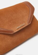 läder clutch cognac Anna Field 42BF62410 kvinnor - Bild 5