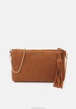läder clutch cognac Anna Field 42BF62438 kvinnor