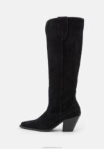 läder cowboy/biker boots svarta Anna Field 42BF62225 kvinnor - Bild 2